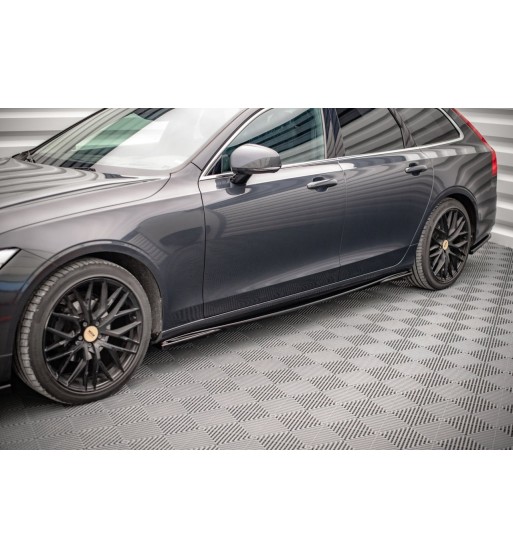 Side skirt diffusers for Volvo V90 Mk2