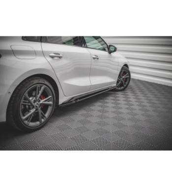 Diffusori delle minigonne laterali V.1 per Audi S3 / A3 S-Line Sportback / Sedan 8Y / 8Y Facelift
