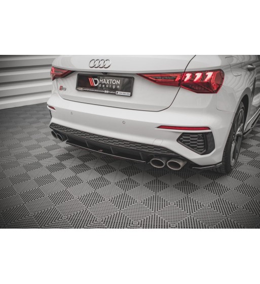 Splitter posteriore per Audi S3 Sportback 8Y