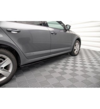 Side skirt diffusers for Skoda Octavia Mk3 Facelift