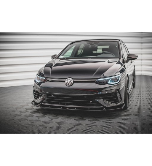 Front splitter V.2 for Volkswagen Golf R Hatchback / Variant Mk8