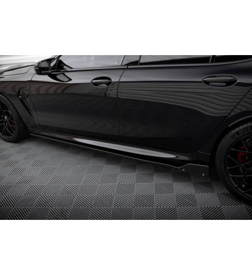 Seitenschweller Diffusor V.1 + Flaps passend für BMW M8 Gran Coupe F93 / 8 Gran Coupe M-Pack G16