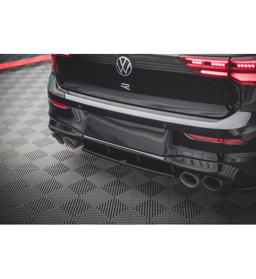 Splitter posteriore per Volkswagen Golf R Hatchback Mk8 / Mk8 Facelift