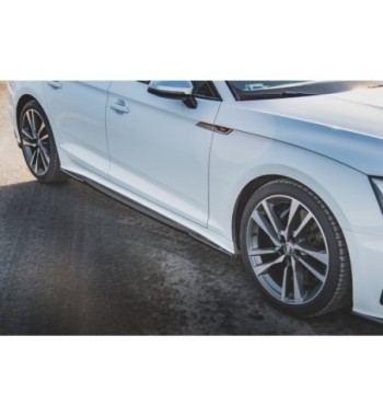 Side skirt diffusers for Audi S5 / A5 S-Line Sportback F5 Facelift