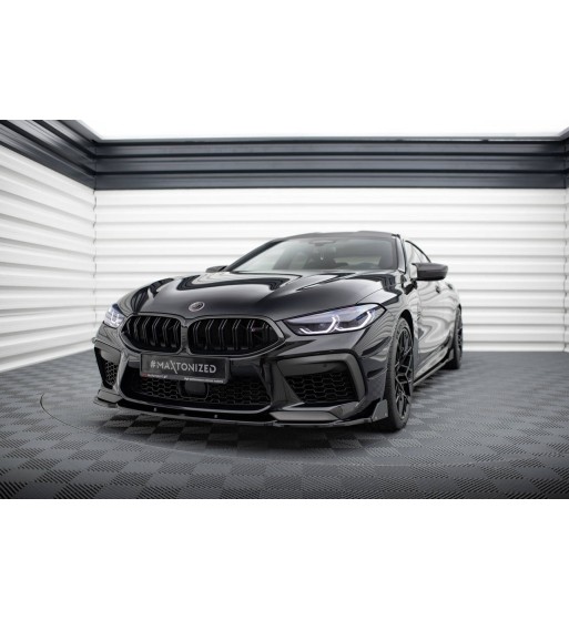 Front splitter V.1 + Flaps for BMW M8 Gran Coupe F93 / Coupe F92