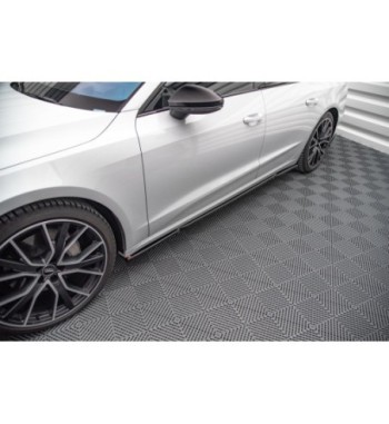 Side skirt diffusers for Audi A7 C8