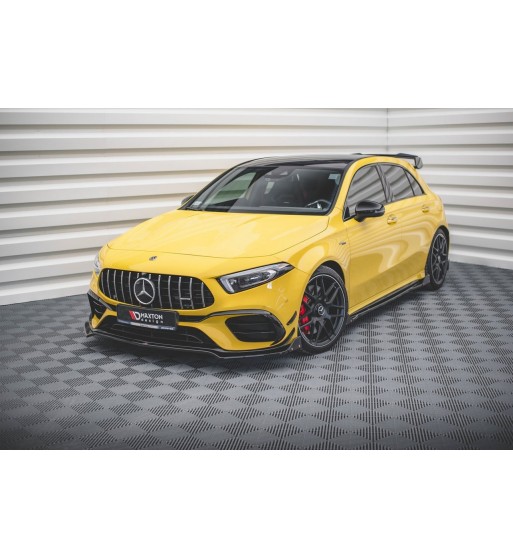 Front splitter V.3 + Flaps for Mercedes-AMG A 45 S Aero Pack W177