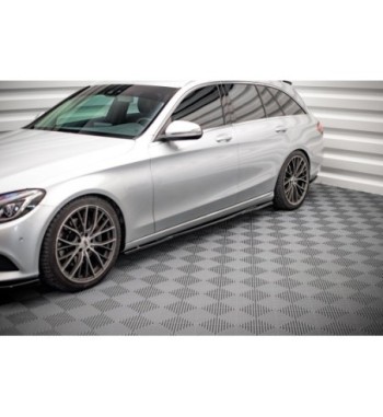 Side skirt diffusers for Mercedes-Benz C W205