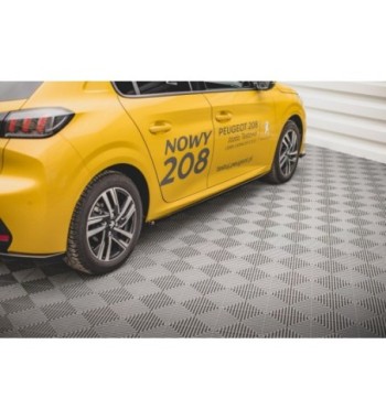 Side skirt diffusers for Peugeot 208 Mk2