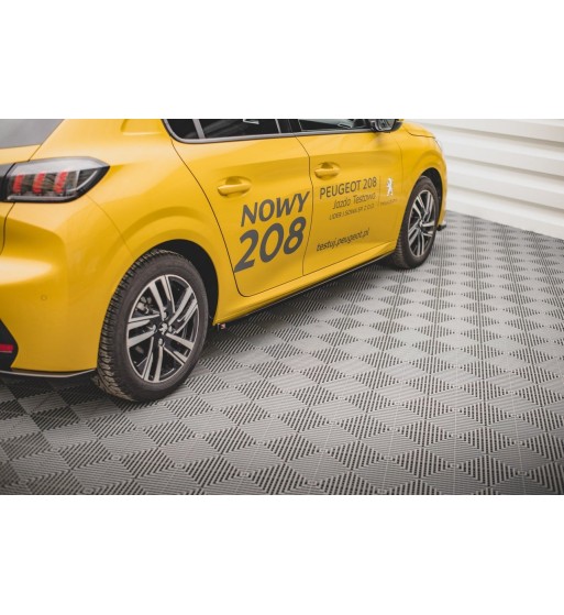 Side skirt diffusers for Peugeot 208 Mk2