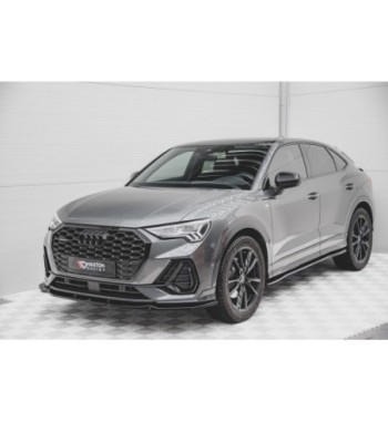 Front splitter V.1 for Audi Q3 Sportback / SUV S-Line F3
