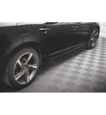 Side skirt diffusers for Volvo S60 Standard / R-Design Mk2 / Mk2 Facelift