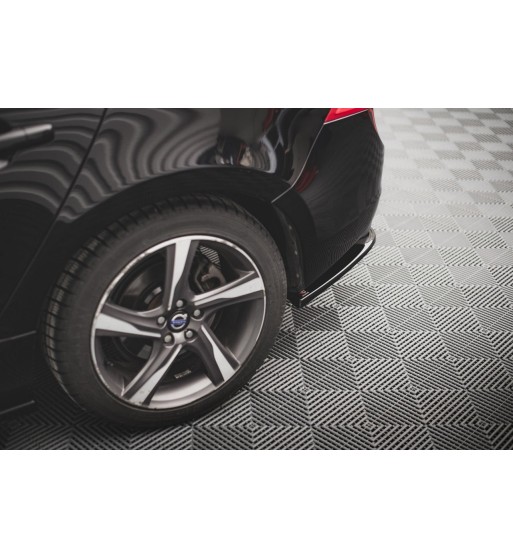 Splitter laterali posteriori per Volvo S60 R-Design Mk2 Facelift