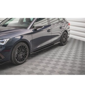 Side skirt diffusers V.2 Seat Leon FR ST / Hatchback Mk4 / for Cupra Leon ST / Hatchback Mk1 / Mk1 Facelift