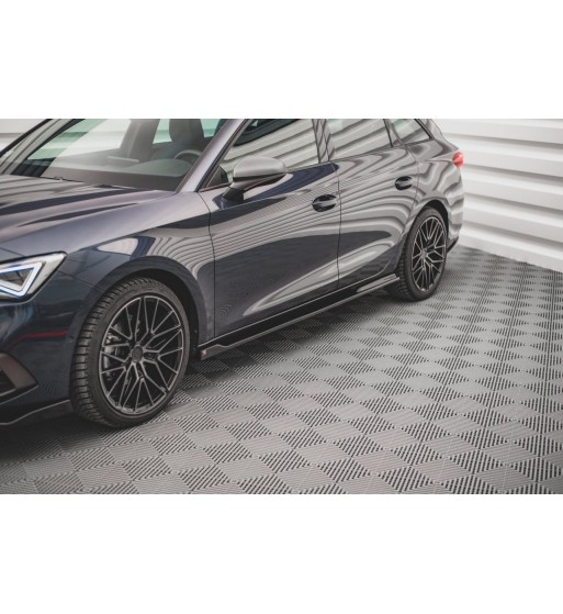 Side skirt diffusers V.2 Seat Leon FR ST / Hatchback Mk4 / for Cupra Leon ST / Hatchback Mk1 / Mk1 Facelift