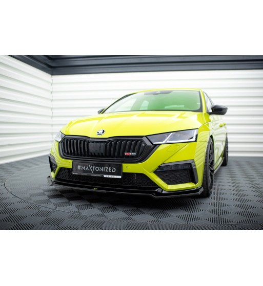 Front splitter V.2 for Skoda Octavia RS Mk4