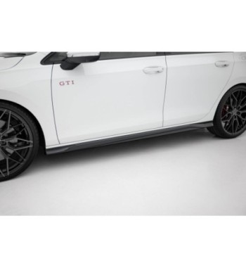 Side skirt diffusers V.3 for Volkswagen Golf GTI / GTE / GTI Clubsport / GTD / R-Line Mk8