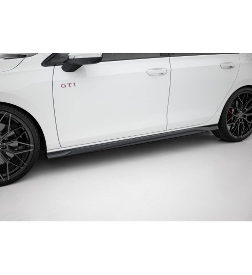 Side skirt diffusers V.3 for Volkswagen Golf GTI / GTE / GTI Clubsport / GTD / R-Line Mk8