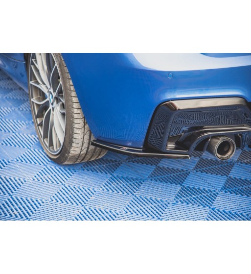 Splitter laterali posteriori V.2 (per sottoparaurti posteriore v.1) per BMW M135i F20