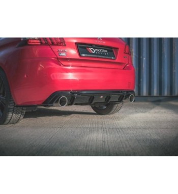 Rear side splitters for Peugeot 308 GT Mk2 Facelift