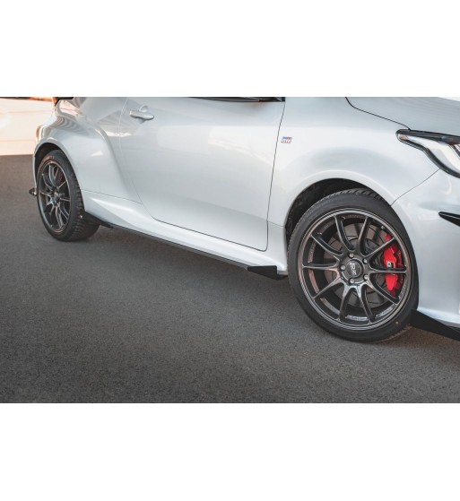 Street Pro Side skirt diffusers + Flaps for Toyota GR Yaris Mk4