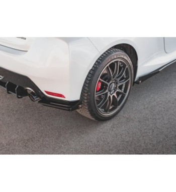 Street Pro Splitter laterali posteriori + Flap per Toyota GR Yaris Mk4