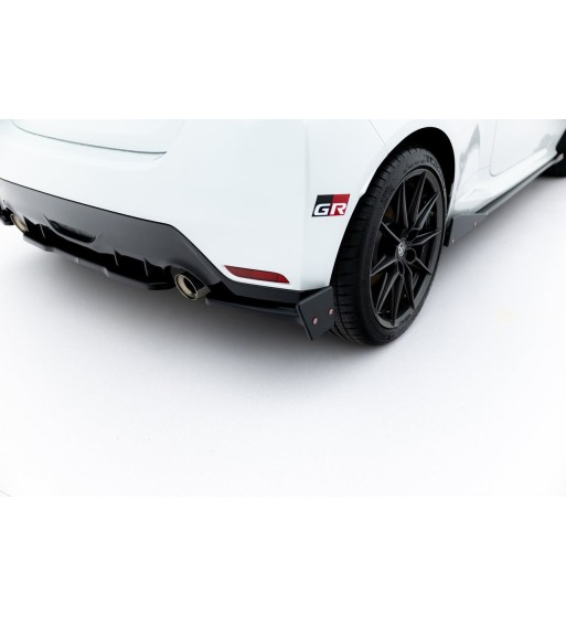 Splitter laterali posteriori V.2 + Flap per Toyota GR Yaris Mk4