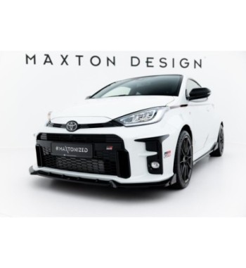 Front splitter V.2 + Flaps for Toyota GR Yaris Mk4