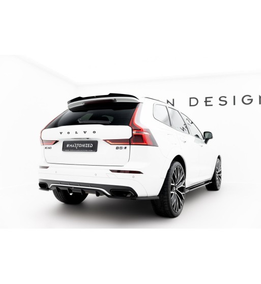 Diffusore posteriore con alette verticali per Volvo XC60 Mk2 R-Design