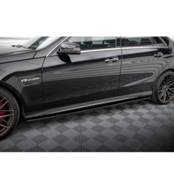 Side skirt diffusers for Mercedes-Benz E63 AMG / AMG-Line Sedan W212 Facelift