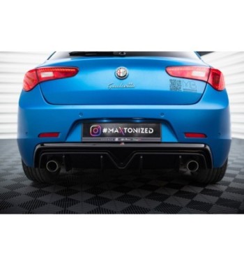 Sottoparaurti posteriore per Alfa Romeo Giulietta (scarichi su entrambi i lati)