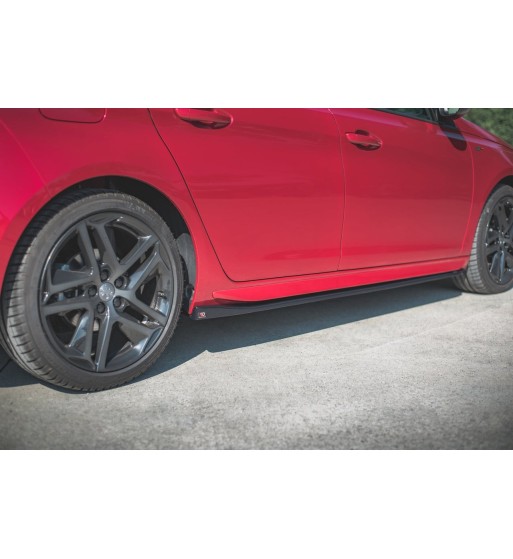 Side skirt diffusers for Peugeot 308 GT Mk2 Facelift