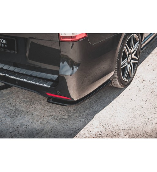 Splitter laterali posteriori V.1 per Mercedes-Benz V-Class AMG-Line W447 Facelift