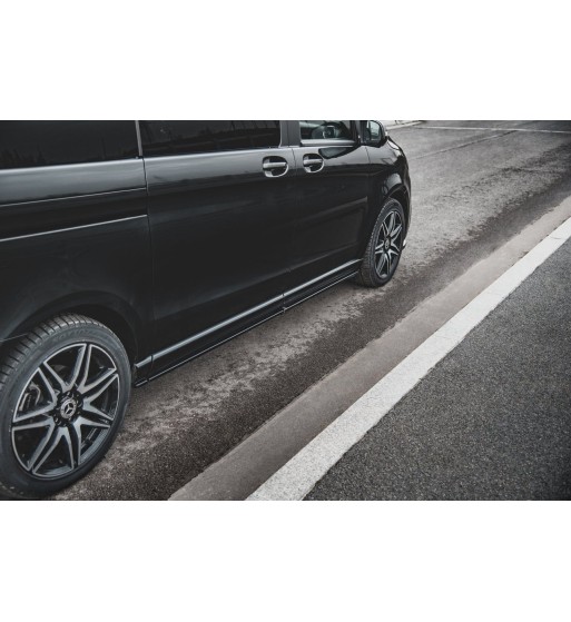 Side skirt diffusers V.1 for Mercedes-Benz V-Class Long AMG-Line W447