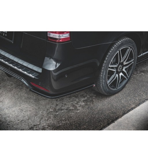 Splitter laterali posteriori V.2 per Mercedes-Benz V-Class AMG-Line W447 Facelift