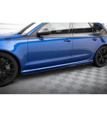 Side skirt diffusers V.2 for Audi RS6 C7 / C7 Facelift