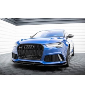 Front splitter V.4 for Audi RS6 C7 / C7 Facelift