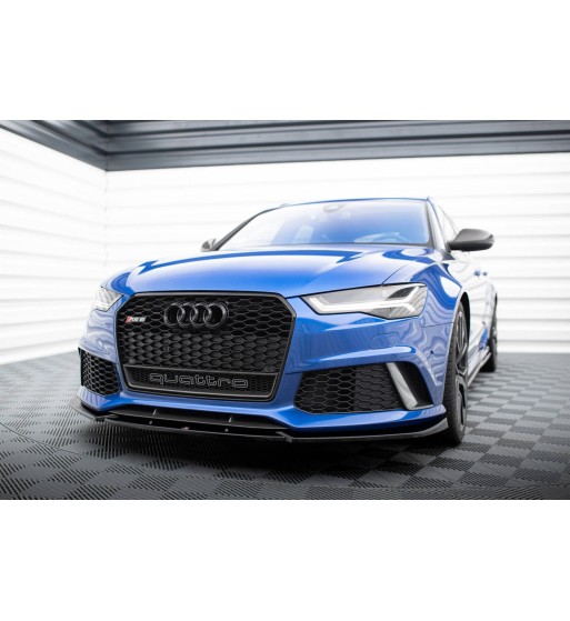 Front splitter V.4 for Audi RS6 C7 / C7 Facelift