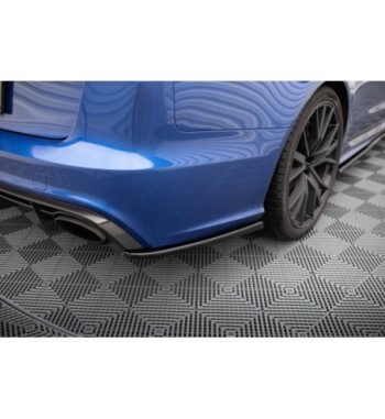 Splitter laterali posteriori V.2 per Audi RS6 C7 / C7 Facelift