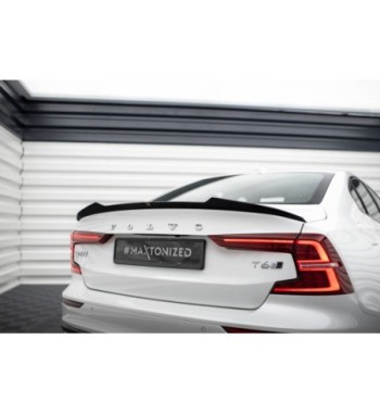 Spoiler extension for Volvo S60 R-Design Mk3
