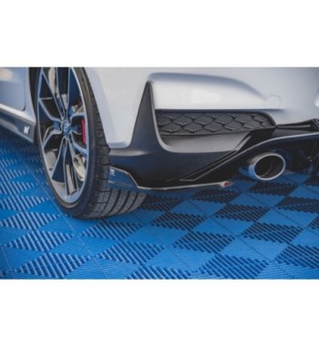 Splitter laterali posteriori V.4 per Hyundai I30 N Mk3 Hatchback