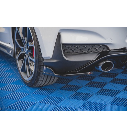 Splitter laterali posteriori V.4 per Hyundai I30 N Mk3 Hatchback