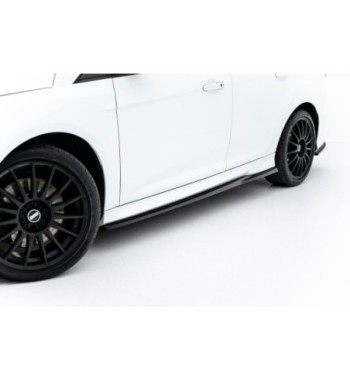 Side skirt diffusers V.2 for Ford Focus ST Mk3/Mk3 Facelift