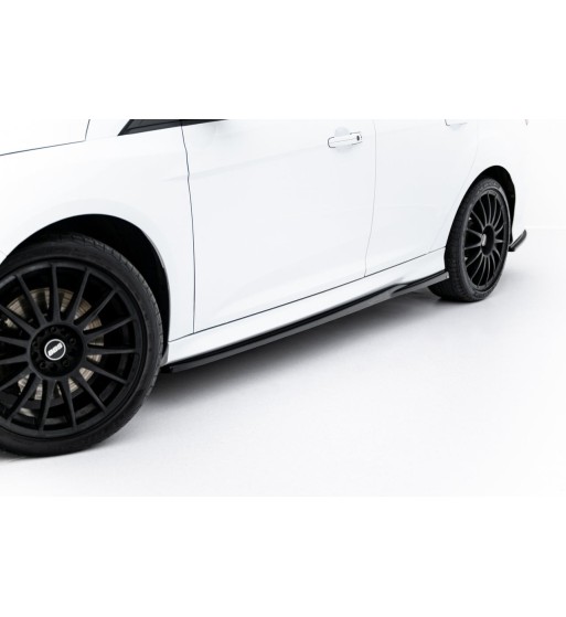 Side skirt diffusers V.2 for Ford Focus ST Mk3/Mk3 Facelift