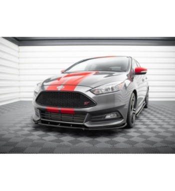 Front splitter V.4 for Ford Focus ST Mk3 Facelift