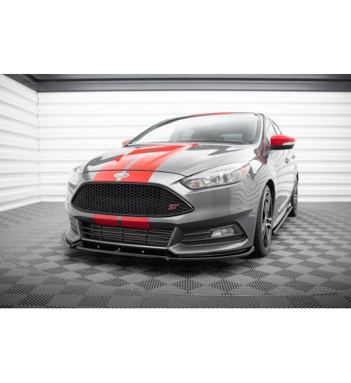 Front splitter V.4 for Ford Focus ST Mk3 Facelift