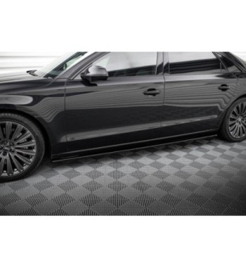 Side skirt diffusers for Audi A8 Long D4