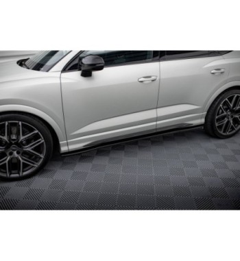 Side skirt diffusers V.2 for Audi Q3 S-Line / RSQ3 Sportback / SUV F3