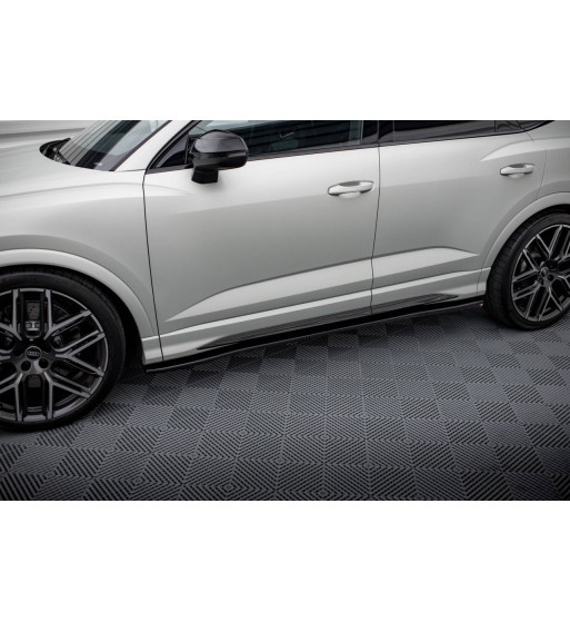 Side skirt diffusers V.2 for Audi Q3 S-Line / RSQ3 Sportback / SUV F3