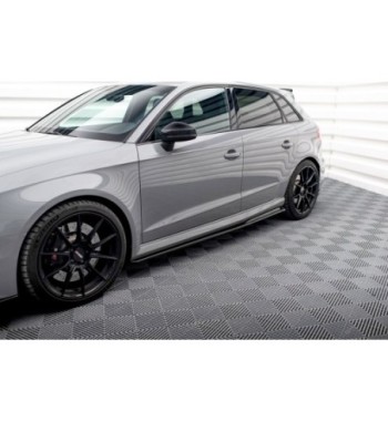 Side skirt diffusers V.2 for Audi RS3 8V Sportback Facelift